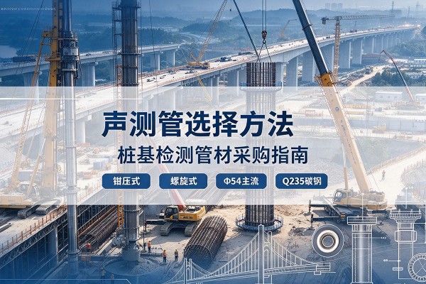 西陵声测管选型标准
