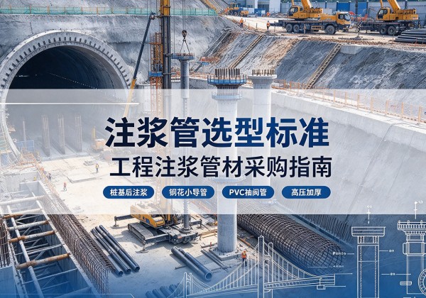 西陵注浆管选型标准